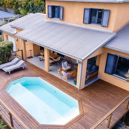Villa Cactus Avec Piscine Et Vue Mer La Saline Le Bains Eksteriør bilde