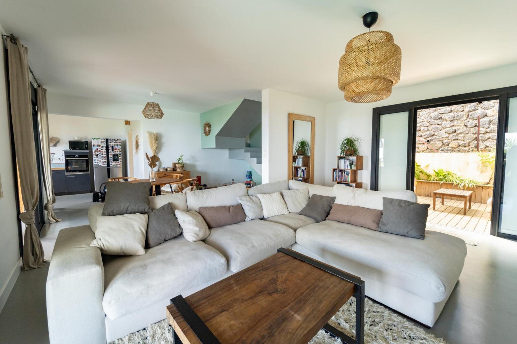 Villa Cactus Avec Piscine Et Vue Mer La Saline Le Bains Eksteriør bilde